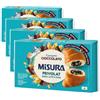 Misura Privolat Cornetti Cioccolato, Senza Latte e Uova (Confezione da 4)