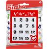 Simba Puzzle scorrevole con numeri, gioco retrò, giocattolo classico, 11,5 x 13,5 cm, anti-stress, numero da 1 a 15, dai 3 anni in su