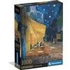 Clementoni - Puzzle Van Gogh 1000 Pezzi Arte, per Adulti e Ragazzi, Museum Collection, Tema Caffè di Notte, con Poster Incluso, Compact Box, Idea Regalo Made in Italy, 50x70 cm, 39969