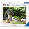 Ravensburger Puzzle 12001633 - Landlust Flower Greetings at the Garden Table - Puzzle Landlust da 500 pezzi per bambini e adulti dai 12 anni in su