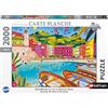 Nathan - Puzzle da 2000 pezzi - Giornata da sogno a Vernazza - Nolwenn Denis - Adulti e bambini a partire dai 14 anni - Puzzle di alta qualità - Collezione Carte Blanche - 87362