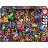 Educa - Puzzle da 2000 pezzi per adulti | Sogni in barattolo | Dimensioni: 96 x 68 cm | Età 14+ (20572)