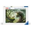 Ravensburger - Puzzle 3000 Pezzi Drago nel Bosco, Puzzle Adulti 121x80cm | Puzzle Drago nel Bosco da 3000 pezzi, 121x80 cm, per adulti 14+, per esperti, collezione 3000 pezzi e ideale come regalo.