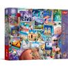 Trefl Premium Plus Quality - Puzzle Tea Time: Ricordi di viaggio - 500 pezzi, serie di immagini nostalgiche dipinte, pezzi perfettamente incastrabili, per adulti e bambini dai 10 anni in su