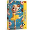 Trefl - BrainRots, Danzando tra i dolci - Puzzle da 200 pezzi - Un coloratissimo puzzle che raffigura un universo surreale, per bambini dai 7 anni in su