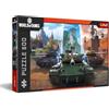 Trefl - World of Tanks: È ora di entrare in azione! - Puzzle da 500 pezzi - Puzzle fai da te, intrattenimento creativo, per adulti e bambini dai 10 anni in su