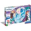 Clementoni - 25737 - Supercolor Puzzle - Disney Frozen 2-104 pezzi - Made in Italy, puzzle bambini 6 anni, puzzle cartoni animati, puzzle Disney, puzzle Frozen
