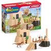 Schleich Dinosaurs | Conquista del Tempio del Dinosauro 42657 | 124 Pezzi | Set da gioco dai 5 anni | set con personaggi, numerose funzioni e tanti accessori