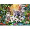 Ravensburger Puzzle 12000886 - White Tiger Family - Puzzle da 1000 pezzi per adulti e bambini dai 14 anni in su, puzzle con animali