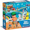 Clementoni Guys-180 Pezzi Bambini 7 Anni, Puzzle Personaggi Stumble Guys Videogioco, Gaming, Made In Italy, 29323, Multicolore