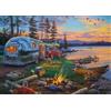 Schmidt 58533 Darrel Bush, Campingidyll am See, puzzle da 1000 pezzi, Multicolore