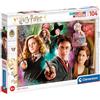 Clementoni Harry Potter Potter-104 pezzi-Made in Italy, puzzle bambini 6 anni+, Multicolore, 25712