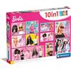 Clementoni - 20282 - Supercolor Puzzle - Barbie - Puzzle 10 In 1 Con 10 Immagini Diverse (3 Puzzle Da 18, 4 Puzzle Da 30, 2 Puzzle Da 48 e 1 Puzzle Da 60 Pezzi), Puzzle Bambini 4 Anni, Made In Italy