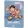 moses. Verlag GmbH moses. Black Stories Junior Vero - 50 Puzzle con Veri Casi pieni di Segreti, Puzzle con Variante di Gioco e punteggi, Gioco di Puzzle per Bambini a Partire dagli 8 Anni
