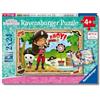 Ravensburger - Gabby's Dollhouse, Puzzle 4+ Anni, 2 Puzzle Da 24 Pezzi | Include 2 puzzle da 24 pezzi di Gabby's Dollhouse, giochi educativi e divertenti, ideali come regalo originale dai 4 anni.