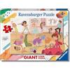 Ravensburger - Puzzle L'ora di danza, Collezione 60 Giant Pavimento, 60 Pezzi, Età Raccomandata 4+ Anni