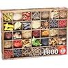 Educa - Puzzle 1000 pezzi Spezie | Puzzle cucina e cultura | Misura 48x68 cm | Include colla Fix | Per adulti 14+ (15524)