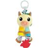 Lamaze Carson Clydesdale Clip & Go - Giocattolo sensoriale per Bambini, Giocattolo educativo precoce a Partire da 0 a 6 Mesi, Progettato sapientemente per Neonati, Regali per Baby Shower