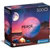 Clementoni - Peace Puzzle Starry Night Dream, Puzzle 500 Pezzi per Adulti e Ragazzi, Esperienza Mindfulness Rilassante, Idea Regalo, Made in Italy, 49x36 cm, 35527