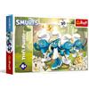 Trefl - I Puffi, le avventure dei Puffi - Puzzle di 30 pezzi - Puzzle colorato con personaggi del film, intrattenimento creativo, per bambini dai 3 anni in poi