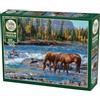 Cobble Hill 3840267 - Puzzle da 1000 pezzi con puzzle per adulti e bambini dai 12 anni in su, puzzle paesaggistico, puzzle per cavalli