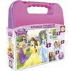 Educa - Puzzle Disney Principesse Valigetta | 4in1 Progressivo 12/16/20/25 pezzi | Principesse, Disney | dai 3 anni (16508)