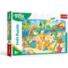 Trefl - The Treflik Family, Una Giornata dei Treflik - Puzzle 100 Pezzi - Puzzle Colorati con i Personaggi delle Fiabe, Divertimento Creativo, Gioco per Bambini dai 5 anni