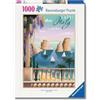 Ravensburger - Puzzle 1000 Pezzi Cartolina da Capri, Puzzle Adulti 70x50cm | Puzzle Cartolina da Capri Italia da 1000 pezzi, 70x50 cm, per adulti 14+, collezione Meravigliosa Illustrazione, idea regalo.