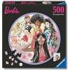 Ravensburger - Puzzle 500 pezzi rotondo Barbie, Puzzle adulti, 52cm | Puzzle rotondo da 500 pezzi, formato 52x52 cm, pensato per adulti dai 14 anni, con poster incluso e idea regalo.