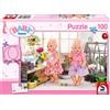 Schmidt Spiele 56300 - Puzzle da 100 pezzi, motivo: Baby Born, mondo delle fiabe, multicolore