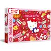 Trefl - Hello Kitty - Puzzle 1000 Pezzi - Puzzle di Natale, per Adulti e Bambini a partire dai 14 anni di età