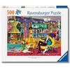 Ravensburger - Puzzle 500 Pezzi Jazzy! | Puzzle Per Adulti E Tutta La Famiglie | Dimensione Di 49x36 Cm | Regalo Adulti | Regali Natale