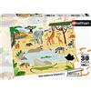 Nathan - Puzzle per bambini - 30 pezzi - Animali della savana - Ragazza o bambino a partire da 4 anni - Puzzle di alta qualità - Cartone spesso e resistente - Animali - 86383