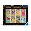Ravensburger - Puzzle 1000 Pezzi Principesse Art Nouveau, Adulti 70x50cm | Puzzle Principesse dell'Art Nouveau da 1000 pezzi, 70x50 cm, per adulti 14+, ideale come idea regalo per tutti i fan Disney.