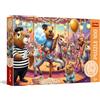 Trefl - Capibara in vacanza - 100 pezzi - Puzzle colorati con animali, intrattenimento creativo, divertimento per bambini dai 5 anni in su
