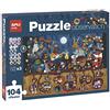 APLI Kids 18507 - Puzle Observation Bosque, 104 piezas