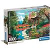 Clementoni Collection - Puzzle 1000 Pezzi per Adulti e Ragazzi, Fuji Garden, Made in Italy, 70x50 cm, Poster Incluso, 39910
