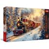 Trefl Premium Plus Quality - Viaggio di Natale - 1000 pezzi, serie Motivi senza tempo, pezzi perfettamente incastrabili, per adulti e bambini dai 14 anni in su