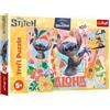 Trefl - Lilo & Stitch, Stitch e i suoi amici in azione - Puzzle da 100 pezzi - Puzzle colorato con i personaggi del film, per bambini dai 5 anni in su