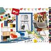 Ravensburger 12000400 - Eames Design Spectrum - puzzle 1000 pezzi - puzzle adulti e ragazzi da 14 anni, puzzle design