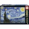 Educa - Il puzzle per adulti da 1000 pezzi più piccolo al mondo | Puzzle in miniatura della notte stellata. Include colla Fix Puzzle. Misure: 30 x 46 cm. Dai 14 anni (20247)