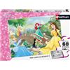 Nathan - Puzzle per bambini - 60 pezzi - Pomeriggio tra principesse Disney - Ragazza o bambino a partire da 6 anni - Puzzle di alta qualità - Cartone spesso e resistente - Principesse - 86567
