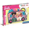 Clementoni - 27162 - Supercolor Puzzle - Barbie - 104 Pezzi - Puzzle Sagomato, Shaped, Puzzle Bambini 4 Anni - Made In Italy
