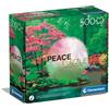 Clementoni - Peace Puzzle Raindrops Lullaby, Puzzle 500 Pezzi per Adulti e Ragazzi, Esperienza Mindfulness Rilassante, Idea Regalo, Made in Italy, 49x36 cm, 35528