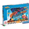Clementoni- Hot Wheels Supercolor Wheels-104 Pezzi Bambini 6 Anni, Puzzle Cartoni Animati, Made in Italy, Multicolore, 25777