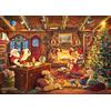 Schmidt Spiele 58794-Puzzle da 1000 pezzi Thomas Kinkade, Babbo Natale, 58794