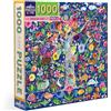 eeBoo Piece and Love Tree of Life - Puzzle da 1000 pezzi, quadrato, per adulti