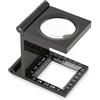 Carson LinenTest Lente d'Ingrandimento Pieghevole 5x30mm con Base Graduata, Nera (LT-30)