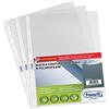 Favorit Buste Perforate, Lucide, Alto Spessore, 22 x 30 cm, 50 Pezzi, Trasparenti