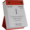 Verba Volant Calendario VerbaVolant 2026, L'unico magnetico, Calendario da tavolo, Supporto magnetico integrato, Idea Regalo, Ogni giorno una frase filosofica, Calendario con scatola premium